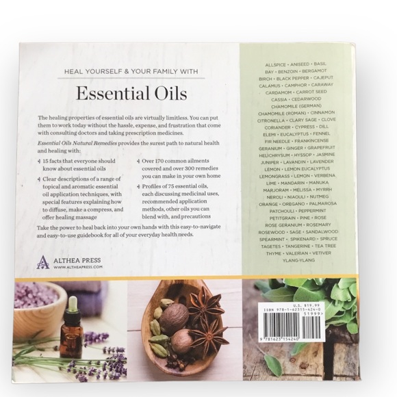 Essential Oils Natural Remedies from Althea Press - Picture 2 of 3
